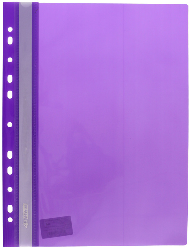 Папка-швидкозшивач 4OFFICE (4-240-56), А4, PP, 100/140 мкм., фіолетова